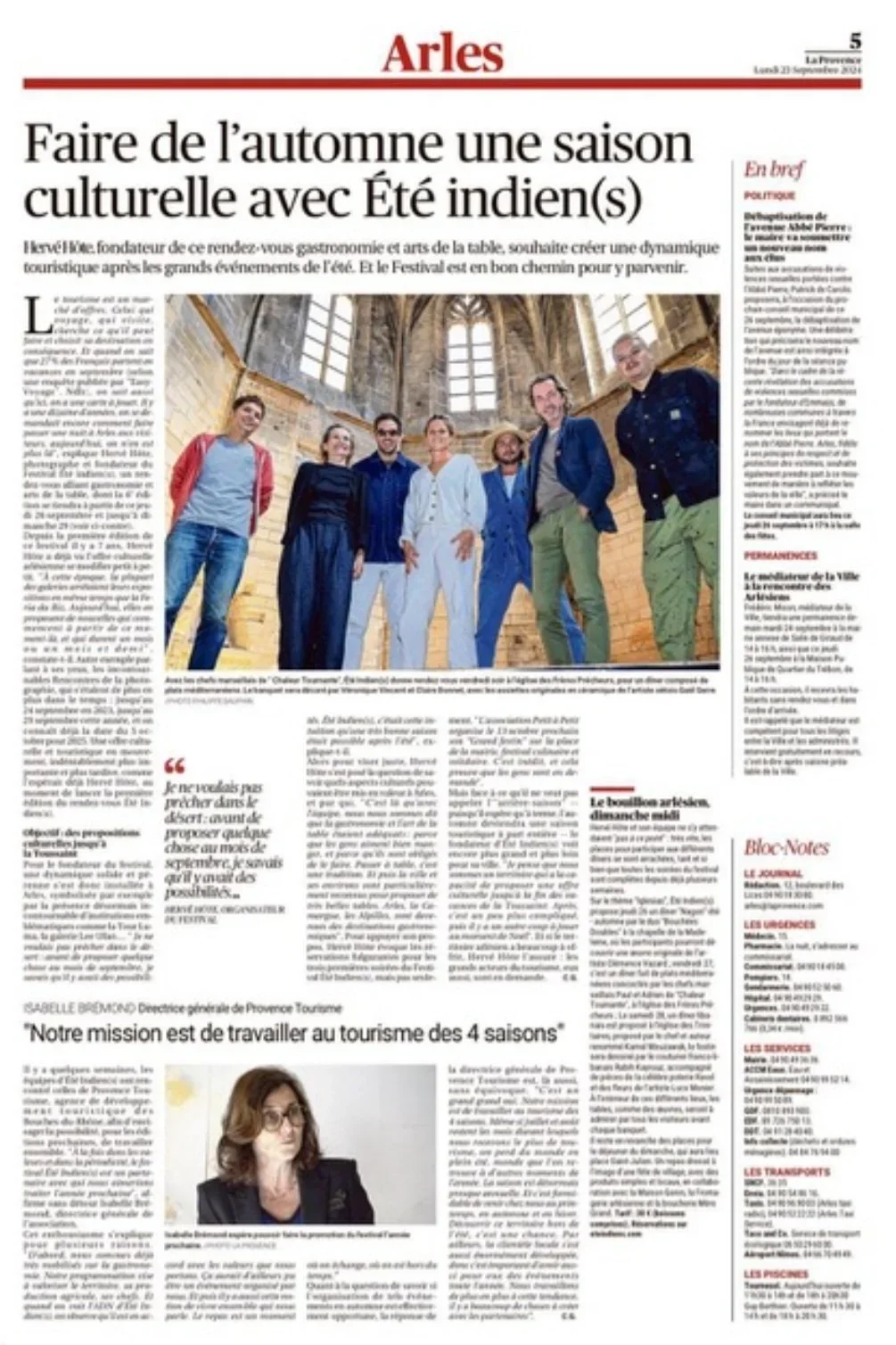 La Provence Festival ÉTÉ INDIEN(S)