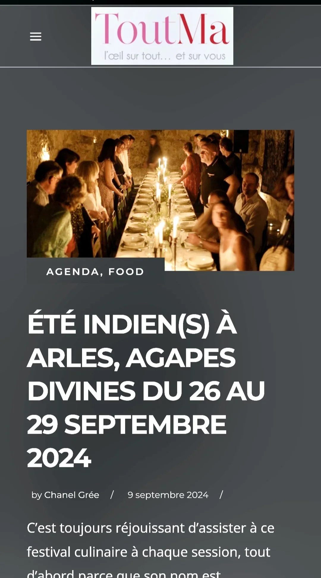 TOUT MA Festival ÉTÉ INDIEN(S)