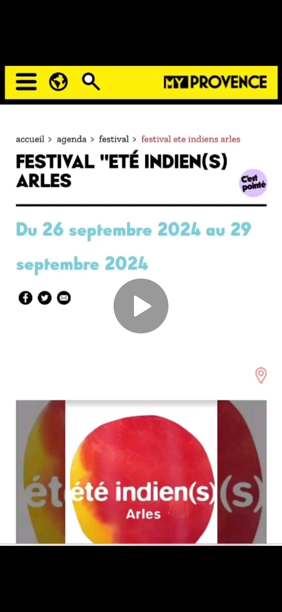 My Provence Festival ÉTÉ INDIEN(S)