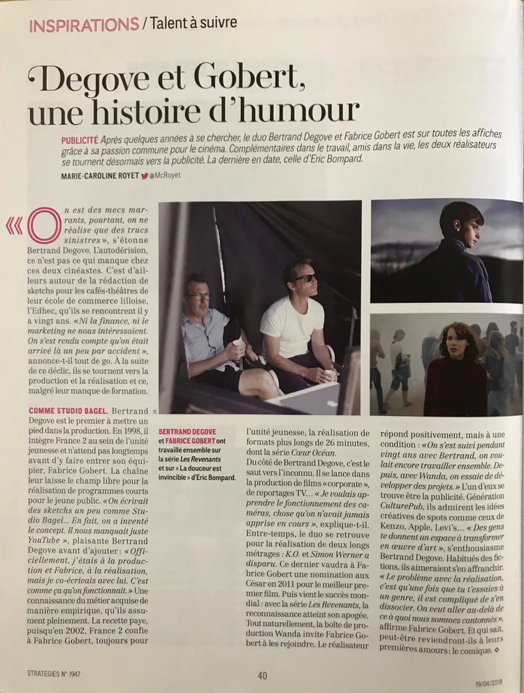 DEGOVE GOBERT STRAT WANDA