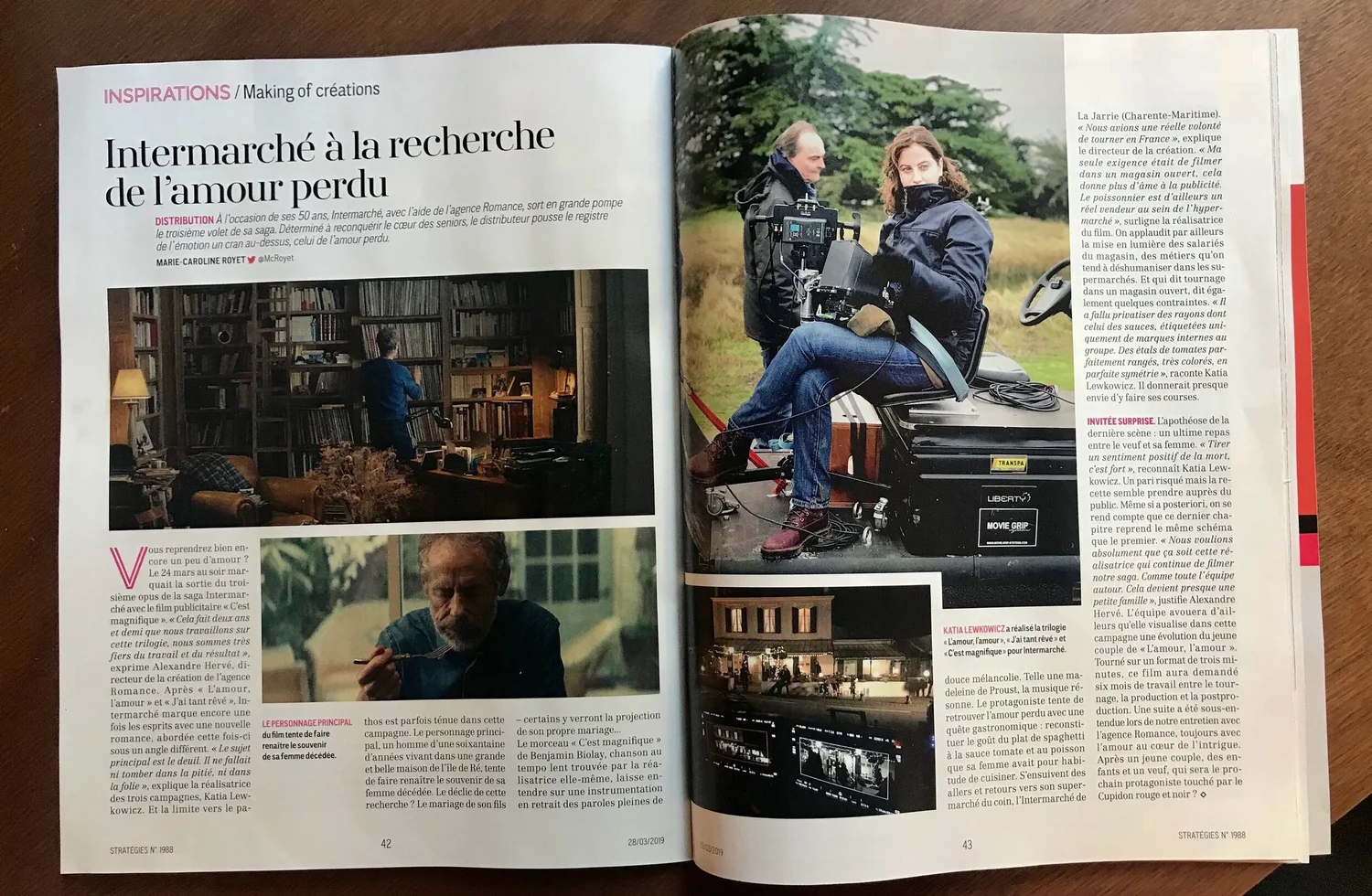 Stratégies - Intermarché & Romance