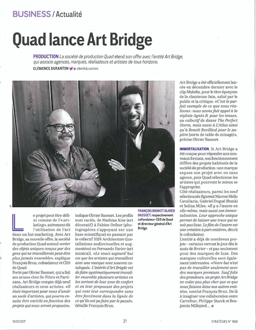 STRATÉGIES ArtBridge