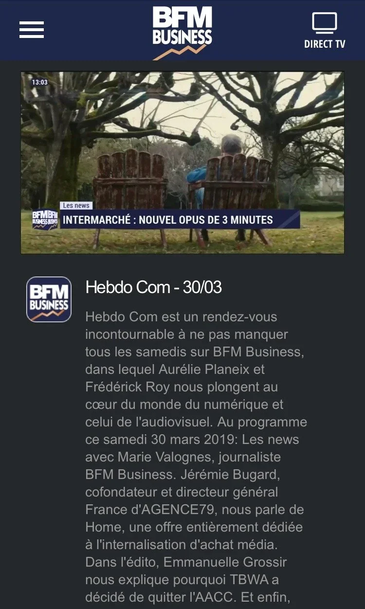 BFM Business Intermarche