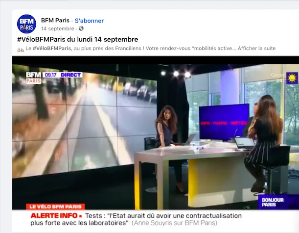 BFM Paris Suite Emergency Bikes