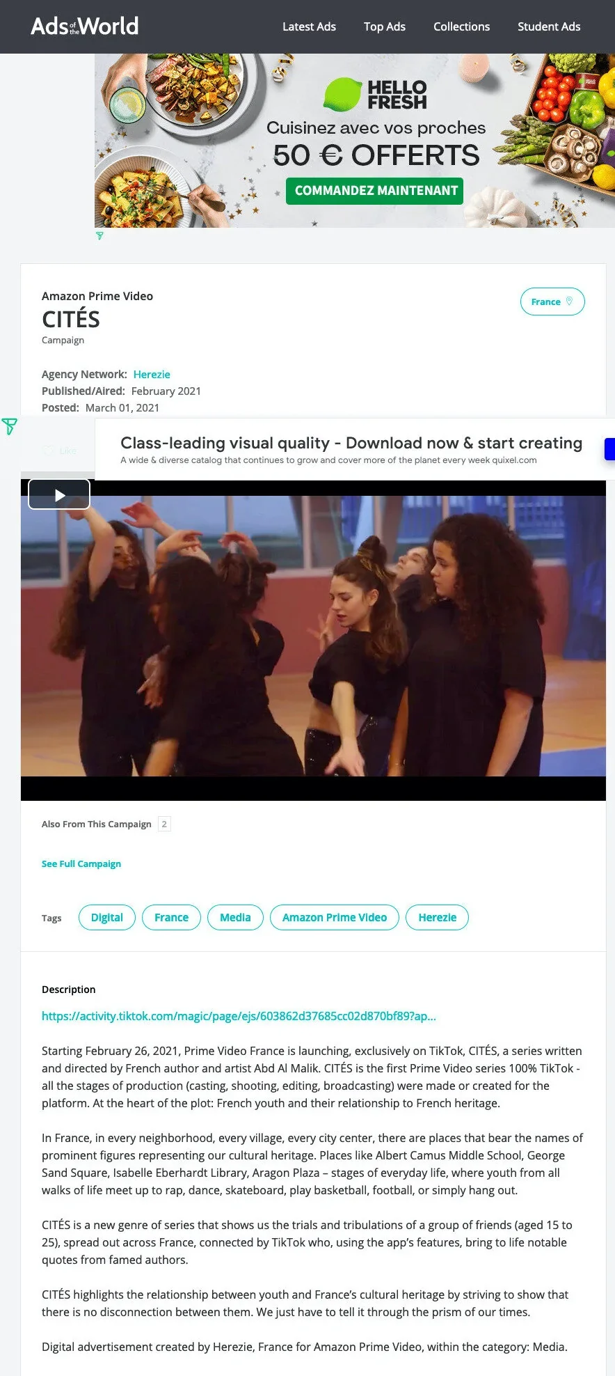 Ads Of The World Cite S